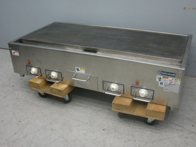 ニチワ TEG−1200SP 電気グリドル '07年 - 中古厨房機器.net