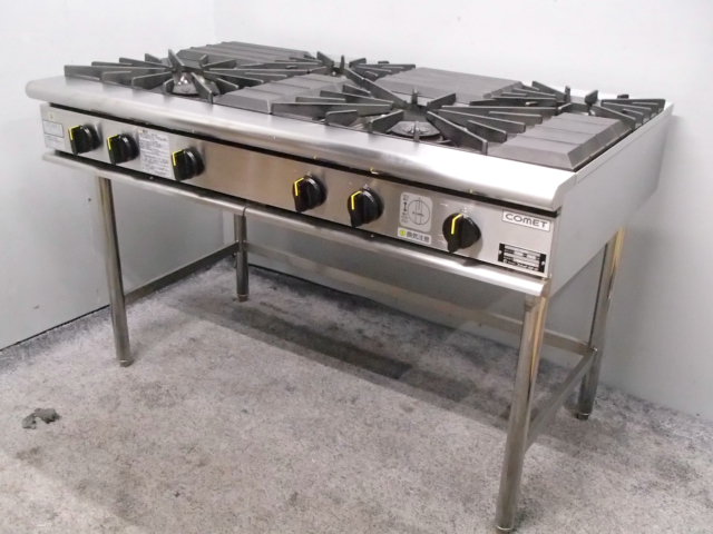 コメットカトウ XY-1275T ガステーブル '10年 - 中古厨房機器.net