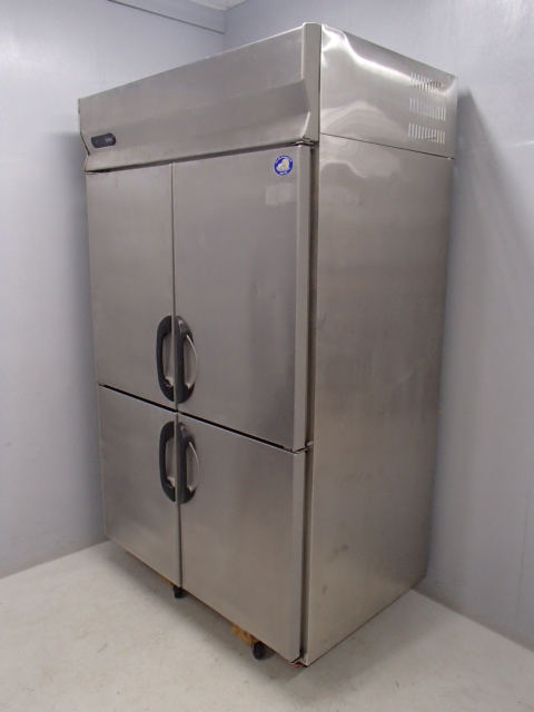サンヨー SRF-F1283SA 縦型冷凍庫（4枚扉） '03年 - 中古厨房機器.net