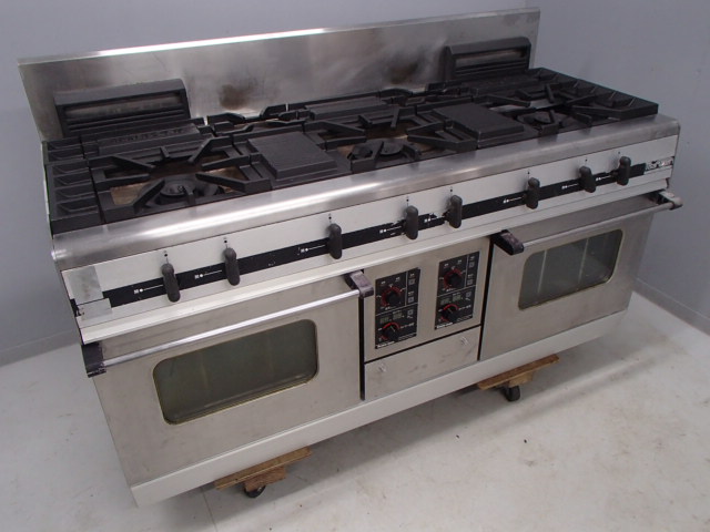 マルゼン MGRX-156C オーブン付ガステーブル - 中古厨房機器.net