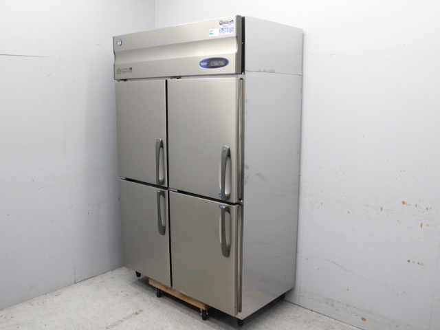 ホシザキ HRF-120ZFT 縦型冷凍冷蔵庫（4枚扉） '14年 - 中古厨房機器.net