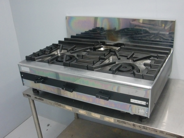 オザキ OZ90-60K ガスコンロ '08年 - 中古厨房機器.net