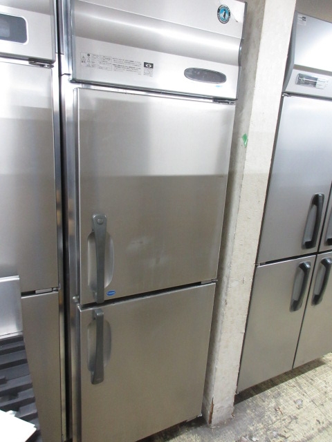 メーカー公式ショップ 中古厨房 ホシザキ 縦型4ドア冷凍冷蔵庫 HRF-150LZT 1500×650×1890 22G2713Z 