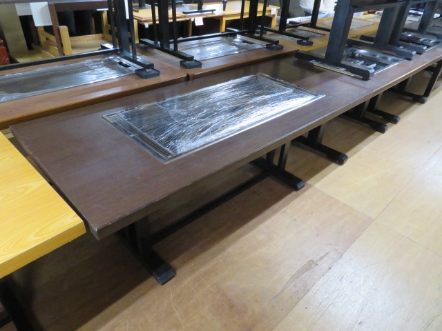 鉄板テーブル