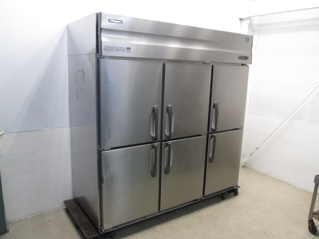 買収 ホシザキ 縦型冷凍庫 HF-180A3 中古 4ヶ月保証 2020年製 三相200V 幅1800x奥行800 厨房